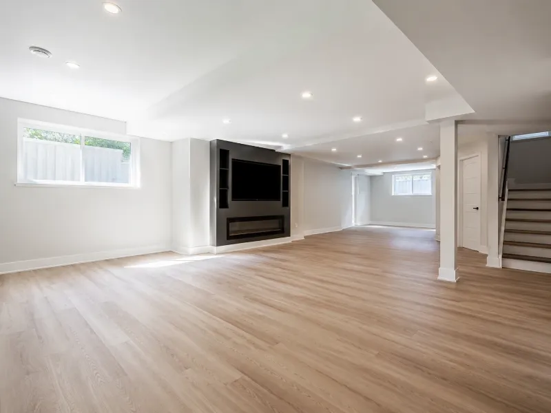 Basement renovation